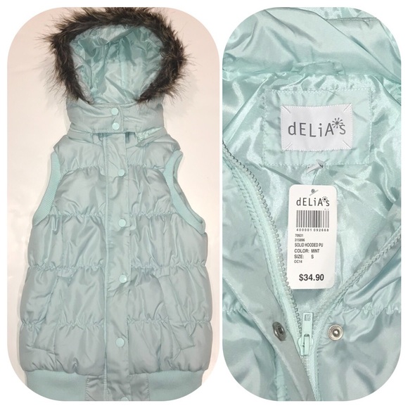 LAST CHANCE✔️dELiA*s Juniors Girls Womens Vest - Picture 1 of 7